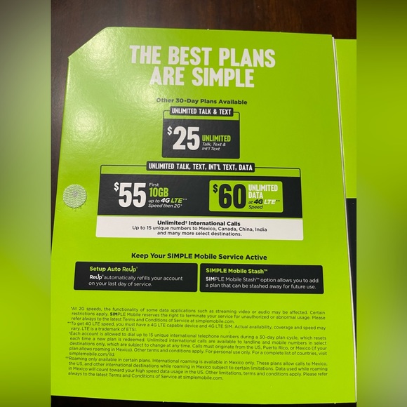 Simple Mobile TMobile, ZTE smartphone, cell phone - Picture 2 of 11